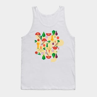 The Noodle Link- Bauhaus Noodles with Vegetables Tank Top